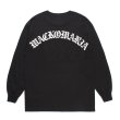 画像1: WACKO MARIA/LONG SLEEVE T-SHIRT（BLACK）［プリント長袖T-24秋冬］ (1)