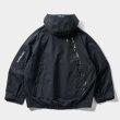 画像2: TIGHTBOOTH/3 LAYER MOUNTAIN PARKA（Black）［3レイヤーマウンテンパーカー-24秋冬］ (2)