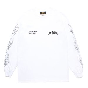 画像: WACKO MARIA/56 TATTOO STUDIO / LONG SLEEVE T-SHIRT（WHITE）［プリント長袖T-24秋冬］