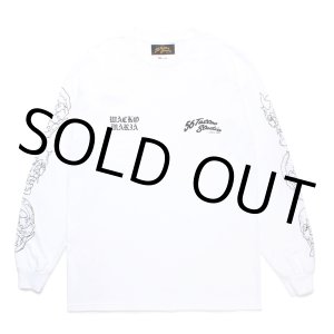 画像: WACKO MARIA/56 TATTOO STUDIO / LONG SLEEVE T-SHIRT（WHITE）［プリント長袖T-24秋冬］