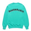 画像2: WACKO MARIA/MIDDLE WEIGHT SWEAT SHIRT（TURQUOISE）［クルーネックスウェット-24秋冬］ (2)