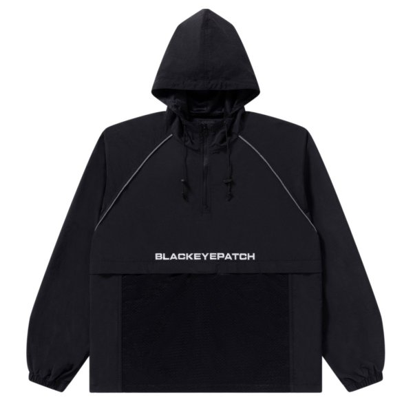 画像1: BlackEyePatch/TACTIC SANS REFLECTOR PULLOVER ANORAK（BLACK） (1)