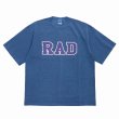 画像1: ROUGH AND RUGGED/RAD TEE（NAVY）［ピグメントT-24秋冬］ (1)