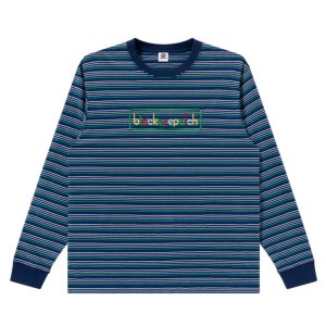 画像: BlackEyePatch/MULTICOLOR LOGO STRIPED L/S TEE（MULTI）