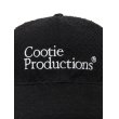 画像4: COOTIE PRODUCTIONS/Needle Punch Twill 6 Panel Cap（Black）［ニードルパンチツイル6パネルキャップ-24秋冬］ (4)