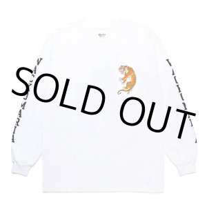 画像: WACKO MARIA/TIM LEHI / LONG SLEEVE T-SHIRT（WHITE）［プリント長袖T-24秋冬］