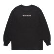 画像2: WACKO MARIA/TIM LEHI / LONG SLEEVE T-SHIRT（BLACK）［刺繍長袖T-24秋冬］ (2)