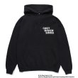 画像2: WACKO MARIA/CHET BAKER / HOODED SWEAT SHIRT（BLACK）［プルオーバーパーカー-24秋冬］ (2)