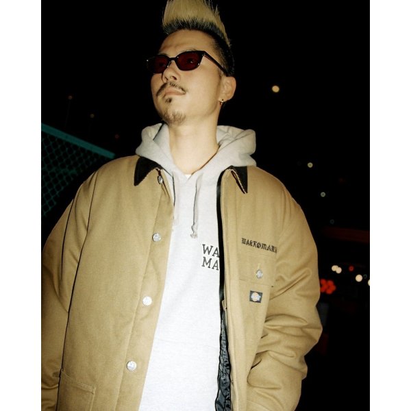 画像4: WACKO MARIA/DICKIES / COVERALL（BROWN）［カバーオール-24秋冬］ (4)