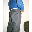 画像3: WACKO MARIA/DICKIES / PLEATED TROUSERS（CHARCOAL）［ワンタックトラウザース-24秋冬］ (3)