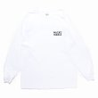 画像2: WACKO MARIA/LONG SLEEVE T-SHIRT（WHITE）［プリント長袖T-24秋冬］ (2)