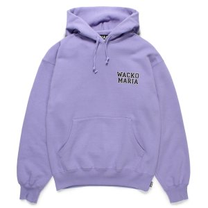 画像: WACKO MARIA/HEAVY WEIGHT HOODED SWEAT SHIRT（PURPLE）［プルオーバーパーカー-24秋冬］