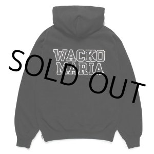 画像: WACKO MARIA/HEAVY WEIGHT HOODED SWEAT SHIRT（BLACK）［プルオーバーパーカー-24秋冬］