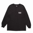 画像2: WACKO MARIA/LONG SLEEVE T-SHIRT（BLACK）［プリント長袖T-24秋冬］ (2)