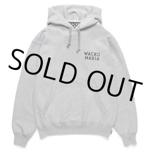 画像: WACKO MARIA/HEAVY WEIGHT HOODED SWEAT SHIRT（GRAY）［プルオーバーパーカー-24秋冬］