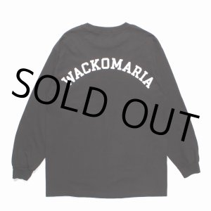 画像: WACKO MARIA/LONG SLEEVE T-SHIRT（BLACK）［プリント長袖T-24秋冬］