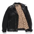 画像3: WACKO MARIA/LEATHER DOUBLE RIDERS JACKET（BLACK）［レザーダブルライダースJKT-24秋冬］ (3)