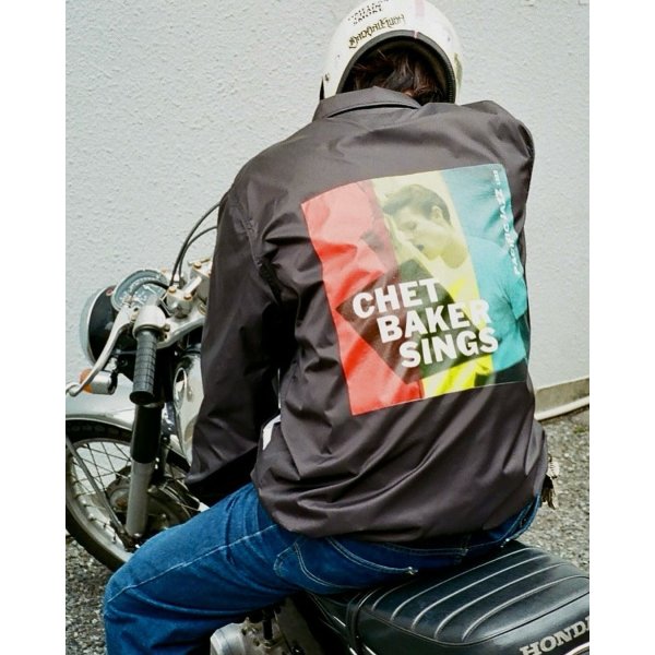 画像4: WACKO MARIA/CHET BAKER / COACH JACKET（BLACK）［コーチJKT-24秋冬］ (4)