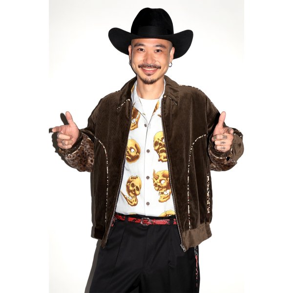 画像4: WACKO MARIA/CORDUROY WESTERN JACKET（BROWN）［コーデュロイウエスタンJKT-24秋冬］ (4)