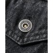 画像4: TIGHTBOOTH/LABEL LOGO DENIM JACKET（Black）［デニムJKT-24秋冬］ (4)