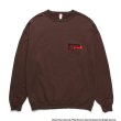 画像2: WACKO MARIA/RESERVOIR DOGS / SWEAT SHIRT（BROWN）［クルーネックスウェット-24秋冬］ (2)