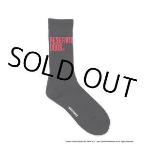 画像: WACKO MARIA/RESERVOIR DOGS / JACQUARD SOCKS（BLACK）［ジャガードソックス-24秋冬］