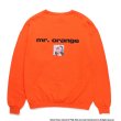 画像1: WACKO MARIA/RESERVOIR DOGS / SWEAT SHIRT（ORANGE）［クルーネックスウェット-24秋冬］ (1)