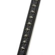 画像4: CALEE/STUDS LEATHER LONG KEY RING（BLACK）［スタッズレザーロングキーリング-24秋冬］ (4)