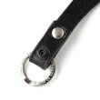 画像5: CALEE/STUDS LEATHER SNAP KEY RING（BLACK）［スタッズレザースナップキーリング-24秋冬］ (5)