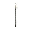 画像1: CALEE/STUDS LEATHER SHORT KEY RING（BLACK）［スタッズレザーショートキーリング-24秋冬］ (1)