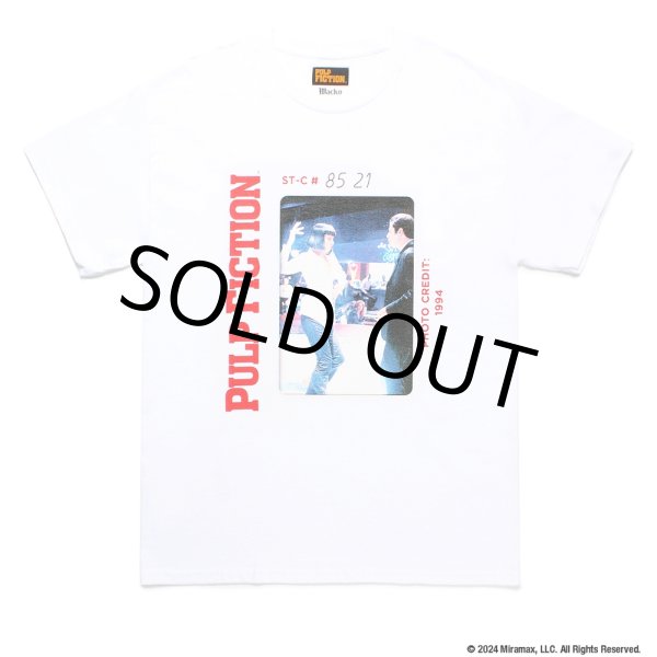 画像1: WACKO MARIA/PULP FICTION / T-SHIRT（WHITE）［プリントT-24秋冬］ (1)