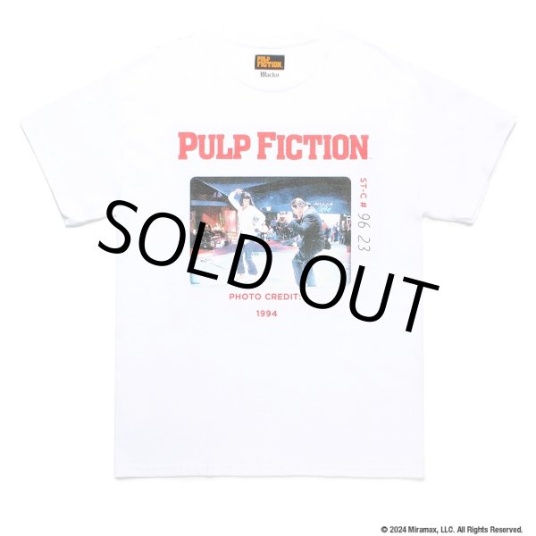 画像1: WACKO MARIA/PULP FICTION / T-SHIRT（WHITE）［プリントT-24秋冬］ (1)