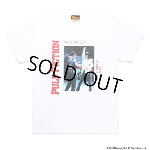 画像1: WACKO MARIA/PULP FICTION / T-SHIRT（WHITE）［プリントT-24秋冬］ (1)