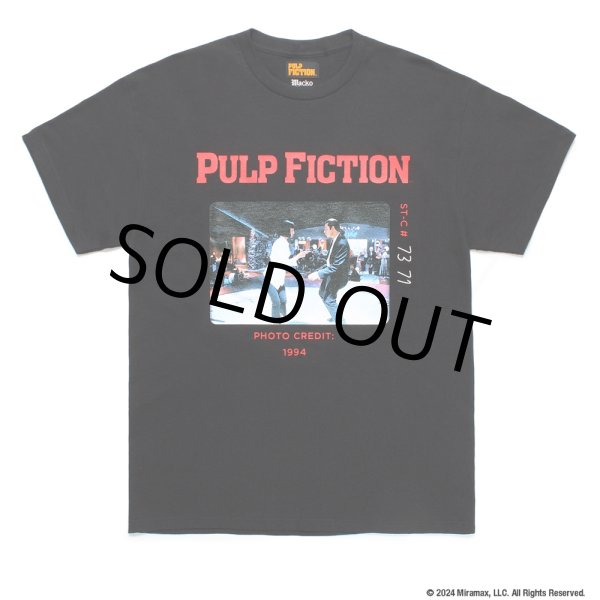 画像1: WACKO MARIA/PULP FICTION / T-SHIRT（BLACK）［プリントT-24秋冬］ (1)