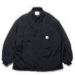 画像1: COOTIE PRODUCTIONS/Padded Nylon OX Work Short Coat（Black）［ワークショートコート-24秋冬］ (1)