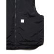 画像4: COOTIE PRODUCTIONS/Padded Nylon OX Work Vest（Black）［ワークベスト-24秋冬］ (4)