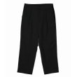 画像1: BUENA VISTA/SIDE LINE TUCK SLACKS（BLACK）［サイドラインタックスラックス-24秋冬］ (1)