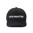 画像1: COOTIE PRODUCTIONS/Nylon OX 6 Panel Cap（Black）［ナイロンオックス6パネルキャップ-24秋冬］ (1)