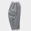 画像3: TIGHTBOOTH/VELOUR BALLOON PANTS（Hether Grey）［ベロアバルーンパンツ-24秋冬］ (3)