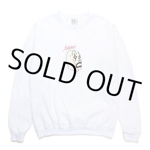 画像: WACKO MARIA/世界平和プロジェクト / SWEAT SHIRT（WHITE）［クルーネックスウェット-24秋冬］