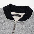 画像3: RATS/HALF ZIP SWEAT（HEATHER GRAY）［ハーフジップスウェット-24秋冬］ (3)