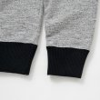 画像4: RATS/HALF ZIP SWEAT（HEATHER GRAY）［ハーフジップスウェット-24秋冬］ (4)