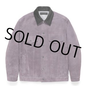 画像: WACKO MARIA/SUEDE TRUCKER JACKET（PURPLE）［スウェードレザートラッカーJKT-24秋冬］