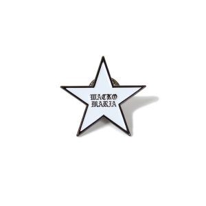 画像: WACKO MARIA/STAR PIN（WHITE）［ピンバッジ-24秋冬］