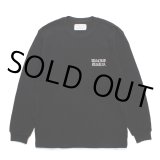 画像: WACKO MARIA/THERMAL CREW NECK SHIRT（BLACK）［サーマル長袖-24秋冬］