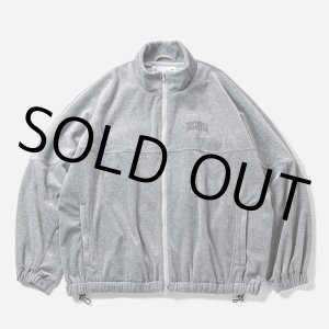 画像: 【30%OFF】TIGHTBOOTH/VELOUR TRACK JACKET（Hether Grey）［ベロアトラックJKT-24秋冬］