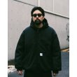 画像6: COOTIE PRODUCTIONS/Padded Nylon OX hooded Work Jacket（Black）［フーデッドワークJKT-24秋冬］ (6)