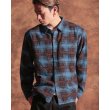 画像8: RATS/C/R FLANNEL CHECK SHIRT（SAX BLUE CHECK）［フランネルチェックシャツ-24秋冬］ (8)