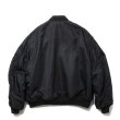 画像2: COOTIE PRODUCTIONS/Error Fit MA-1 Flight Jacket（Black）［エラーフィットMA-1フライトJKT-24秋冬］ (2)