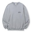 画像2: CALEE/SYNDICATE RETRO GIRL CREW NECK SW ＜NATURALLY PAINT DESIGN＞（GRAY）［クルーネックスウェット-24秋冬］ (2)